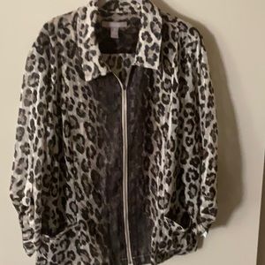 Chico’s animal print top